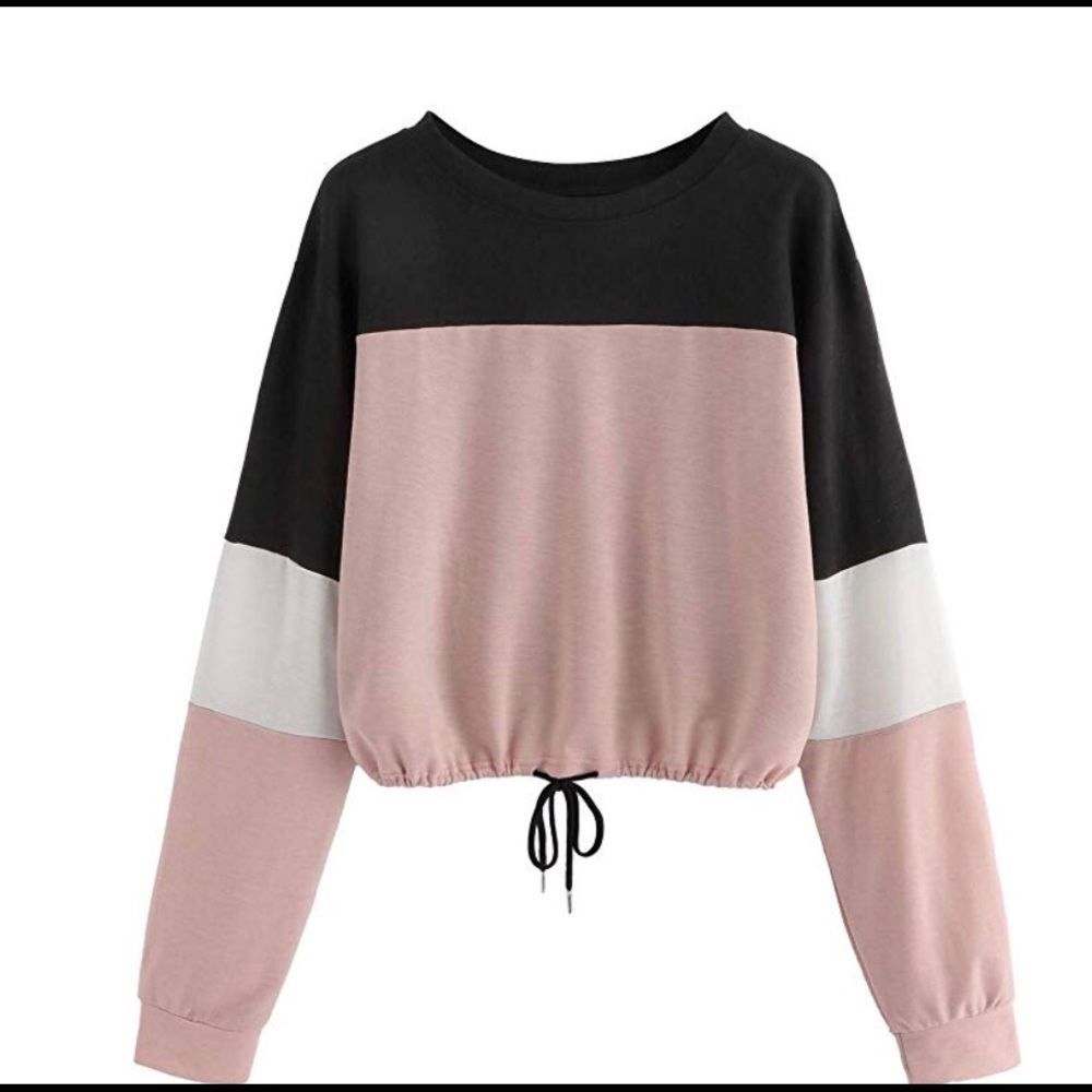Crop top hoodie